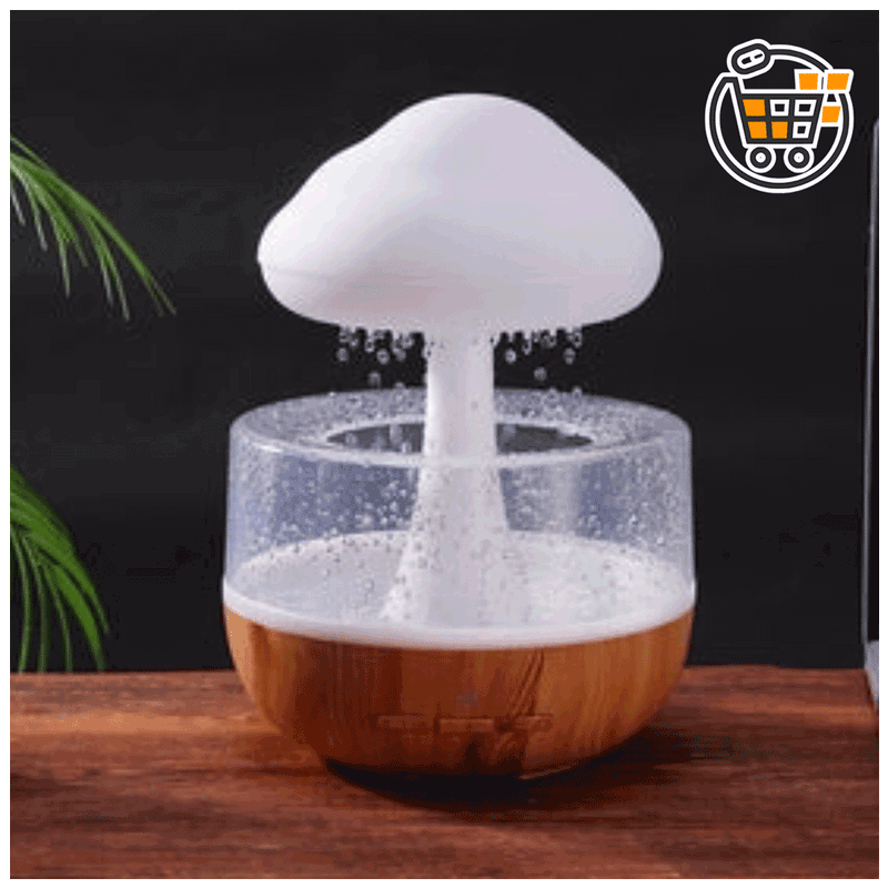 HUMIDIFICADOR DE SONIDO DE LLUVIA LED