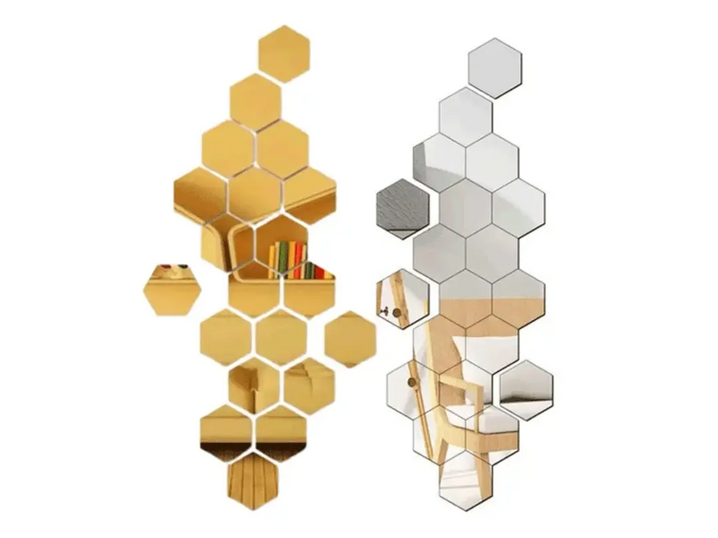 StyleReflect® / Espejo hexagonales