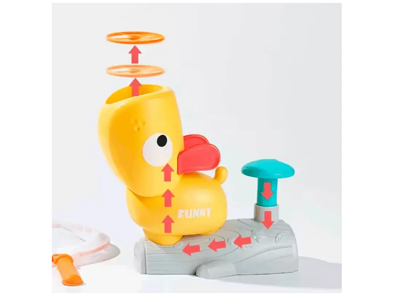 DiscLanz®/  juguete lanzador de discos voladores para niños